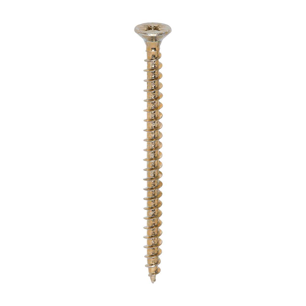 70mm Chipboard & Woodscrews | Double Countersunk | 5mm x 70mm| Box of 200 BM012058