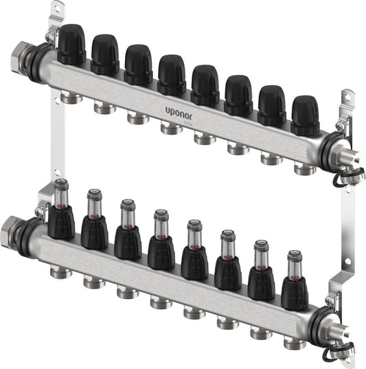 8 Port Uponor Vario S manifold FM | 1140839 BM011291