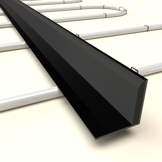 Pipespan UFH Floor Control Joints | 1m (Pack of 15 inc. clips) 34/40 1000 x 24 x 24 x 1.5mm BM009897