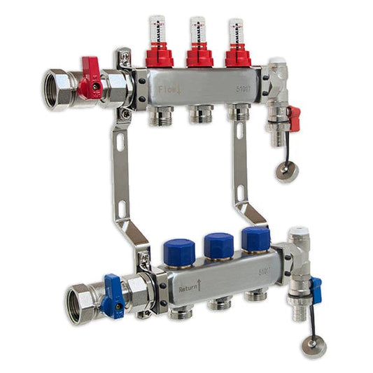 Reliance 1" Ufh Manifold Kit 3 Circuit | MANA452003 BM01488