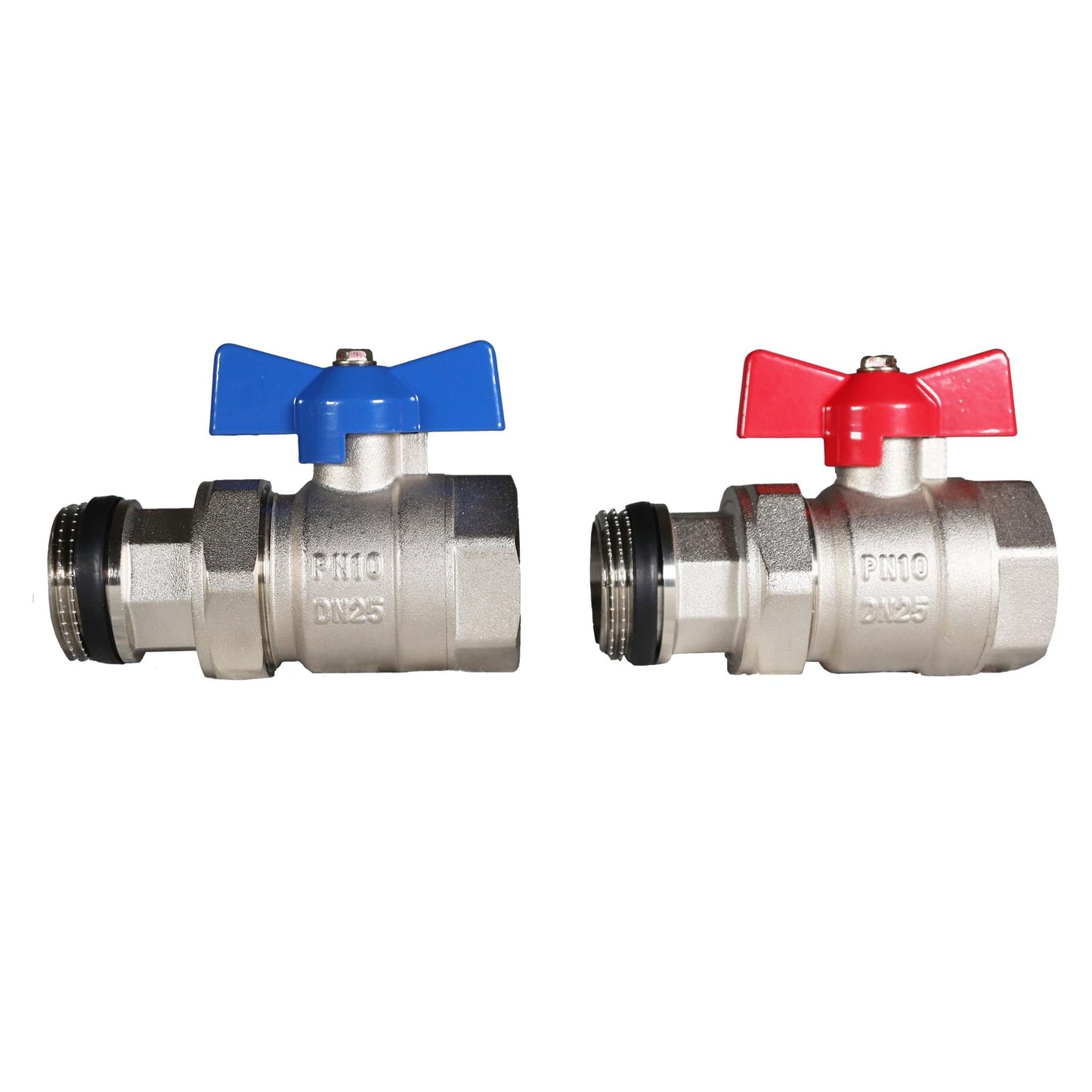 Tio Pair of 1" Isolation Valves No Gauges | TIOVAL0001 BM01784