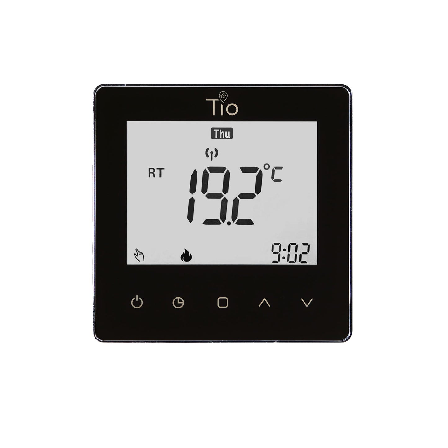 Tio Smart Wifi Stat 230v Black | TIOSTA0001 BM01766