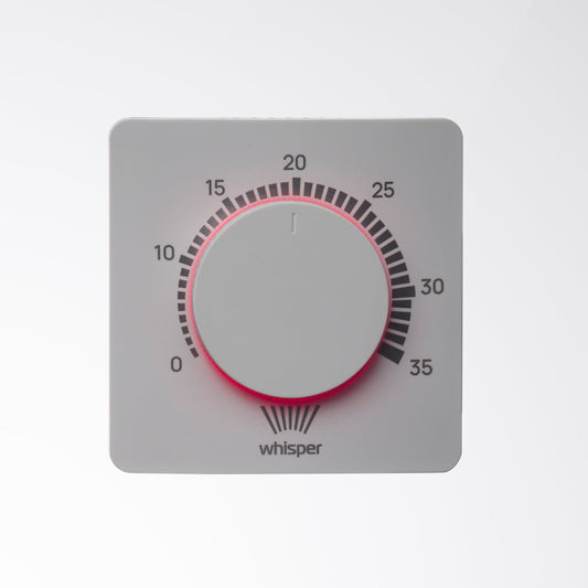 Whisper Controls Kinetic OW OnWall Electronic Dial Thermostat | DT430 OW BM01721