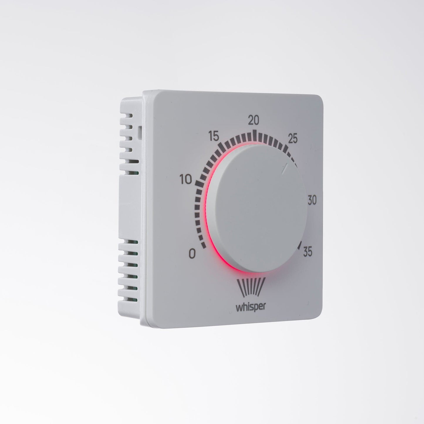 Whisper Controls Kinetic OW OnWall Electronic Dial Thermostat | DT430 OW BM01721