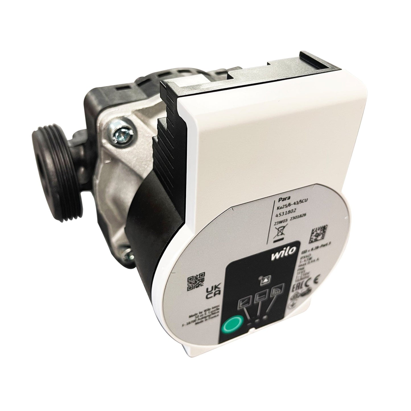 Wilo A Rated Circulation Pump 6 Metre Head Inc Cable | WILO01 BM01624