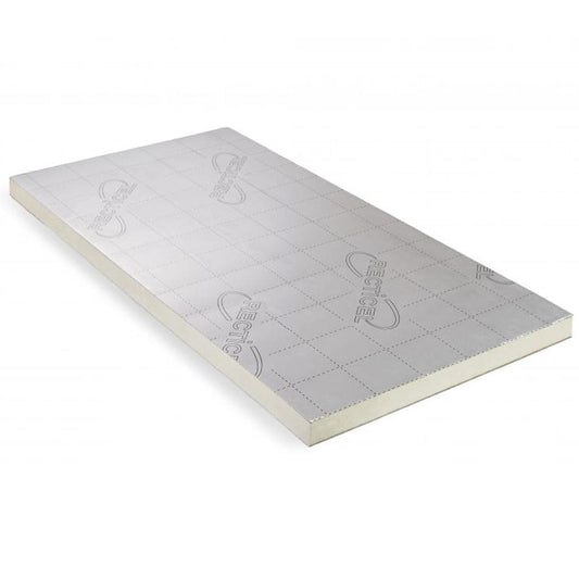 100mm Recticel Eurothane GP PIR Insulation Board | 2400mm x 1200mm BM001057