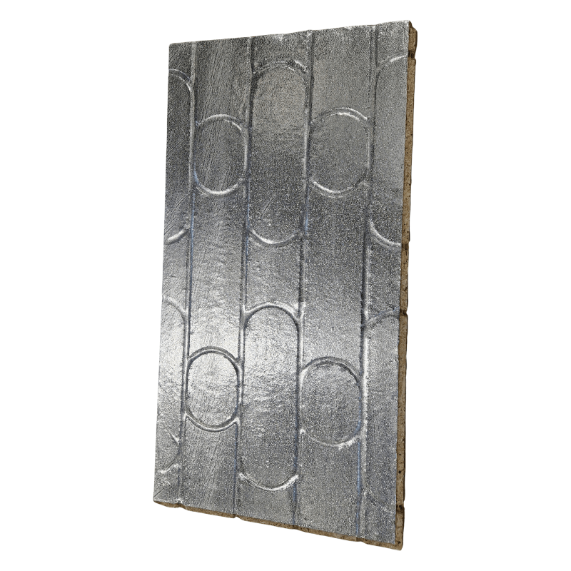 22mm Tekwarm Foiled Routed OSB 1200mm x 600mm | 150mm Centres for 16mm pipe BM011254