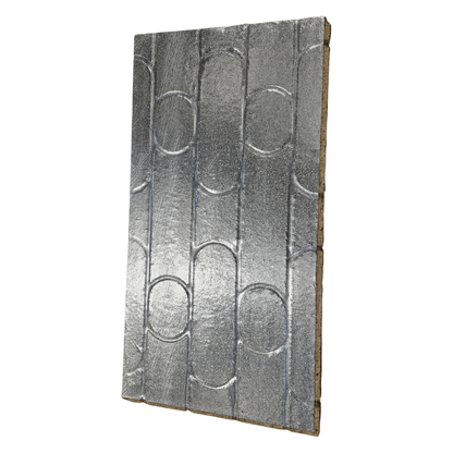 22mm Tekwarm Foiled Routed OSB 1200mm x 600mm | 150mm Centres for 16mm pipe BM011254