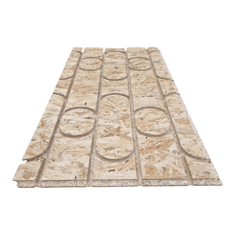 22mm Tekwarm Routed OSB 1200mm x 600mm | 150mm Centres for 16mm pipe BM011253