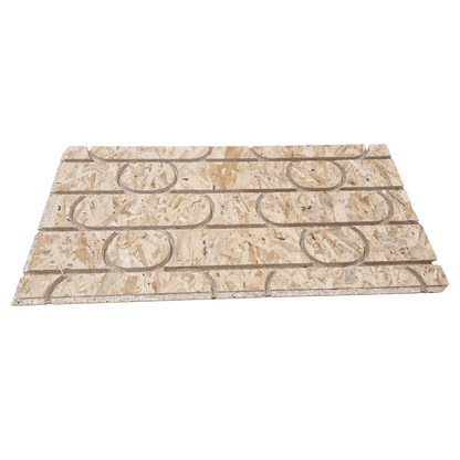 22mm Tekwarm Routed OSB 1200mm x 600mm | 150mm Centres for 16mm pipe BM011253