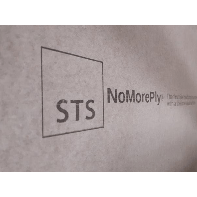 NoMorePly 6mm PrePrimed Tile Backing Board | 1200 x 600 x 6mm (0.72m2) BM005435