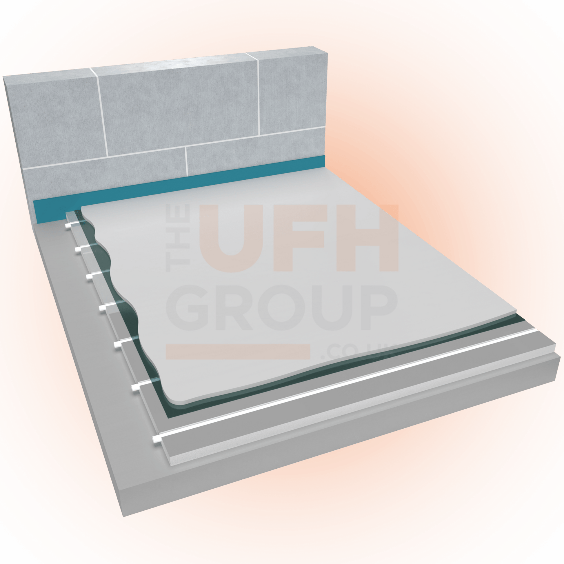 Tekwarm Foiled 400 KPA UFH Board | 1200mm x 600mm x 20mm