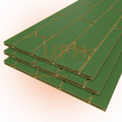 Tekwarm Routed Chipboard UFH Panels | 2400mm x 600mm x 22mm