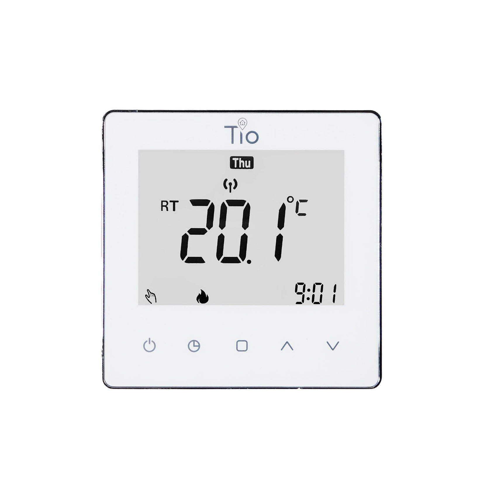 Tio Programmable Stat 230v White | TIOSTA0004 – The UFH Group