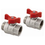 Uponor Pair of 1" Manifold Isolation Ball Valves | 1059132 BM01698