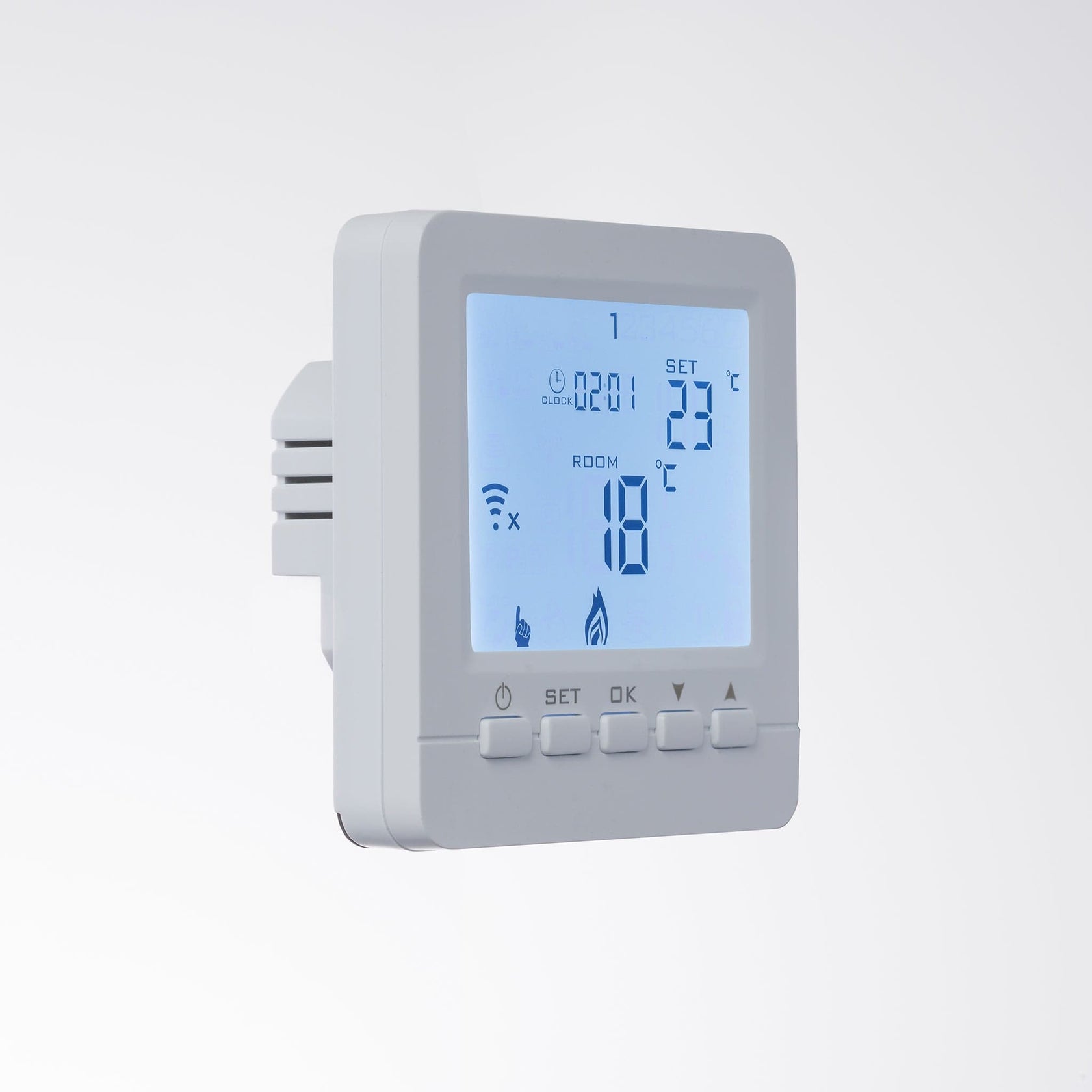 Whisper Controls Essence Programmable Digital WiFi Thermostat | MU600 ...