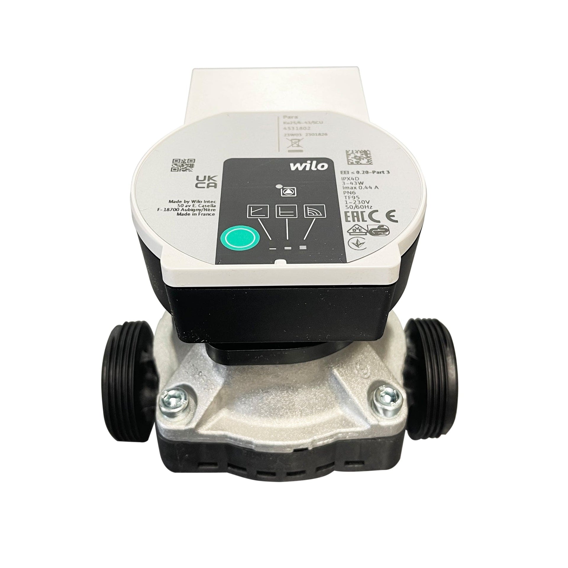 Wilo A Circulation Pump 6 Metre Head Inc Cable | WILO01 – The UFH Group